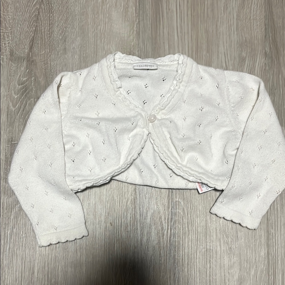 White Knit Cardigan